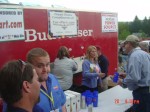 Car-Part.com hosted the 'Happy Hour' and Debbie and Janice manned the taps.  Labatt Blue or Mich light?