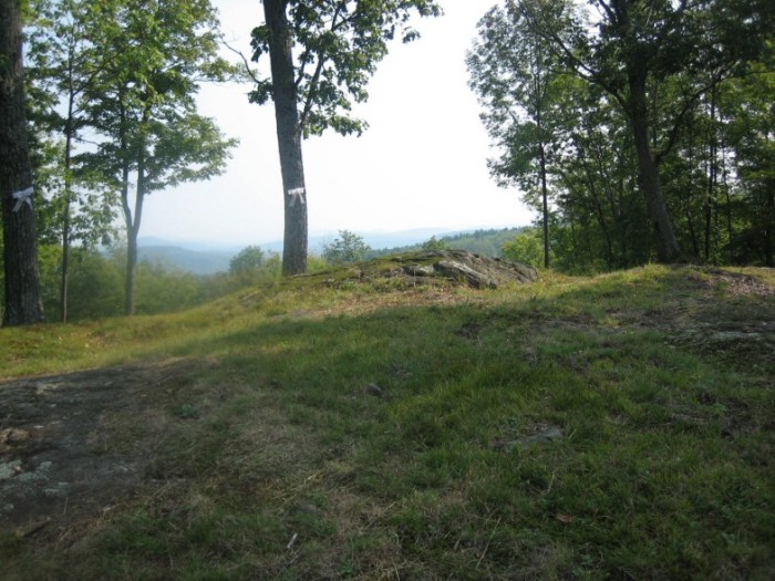 The mountaintop, where they were married