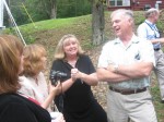 Diana, Sue, Laurie and Art (brothers and sisters) laughing it up