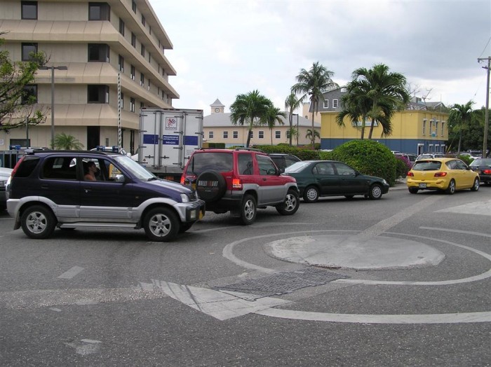 couple of mini-mitsubishi SUV's.  