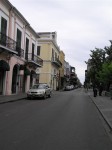 One of the streets in New Orleans