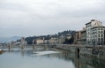 The Arno River flowing through Florence