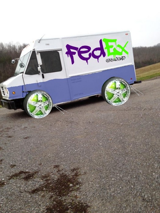 Adam's New FedEx truck