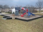 The play area in our community park area