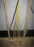 Bunch of wires in the family room