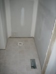 1/2 bathroom flooring
