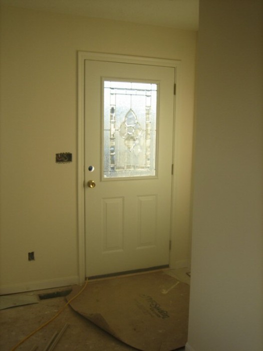 Inside of front door