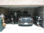 Now we can fit Emily's car and Paul's motorcycle in the garage!