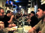 Car-Part at dinner.

-photo: Joanna Schroder