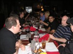 Dinner at the steakhouse. 