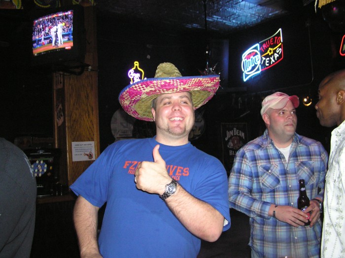 I borrowed this hat from a birthday girl