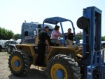 This is the one she got to drive.