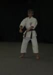 Brant getting ready for his kata