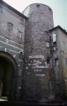 One of many towers in the Lucca wall