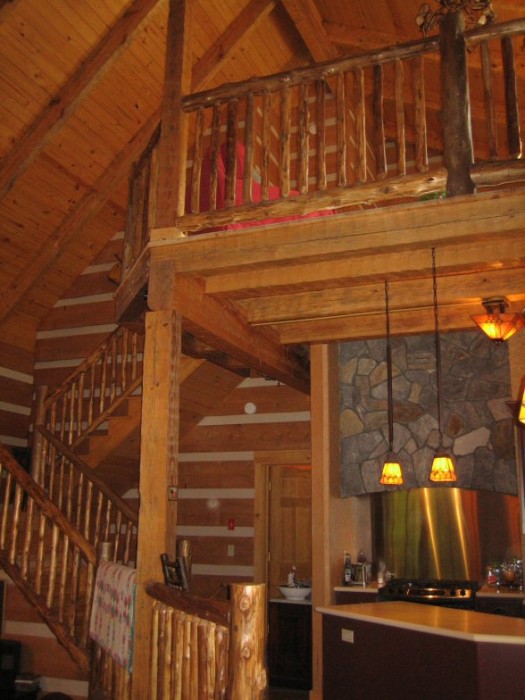 Stairs to the loft