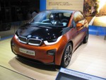 ugly bmw e-car.  couldn't get close enough to their other one.