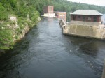 The Sacandaga Dam, which normally doesn't even have a trickle of water; now was overflowing like Niagra Falls because the water had risen 4 ft in a few days