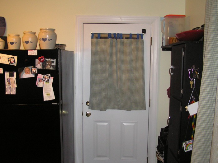 Curtian's that Diana made