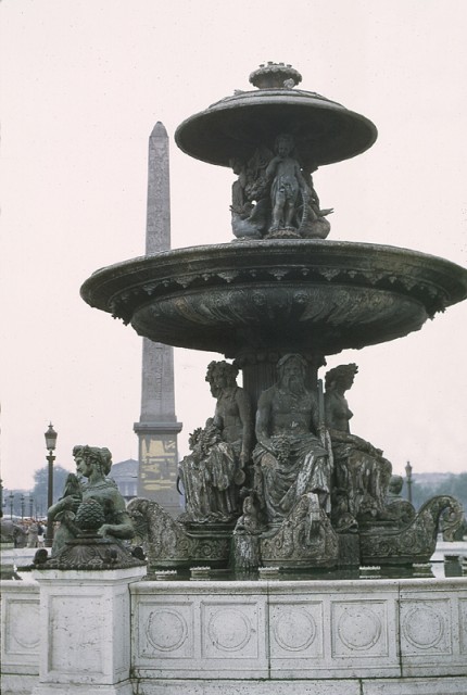 Founttain at the Place de la Concorde