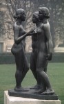Three Maidens - in Tuilleries Gardens
