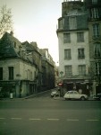 Parisian street scene