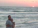 Paul and Emily at sunset
