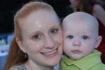 Mommy and Sean - we have the same eyes!