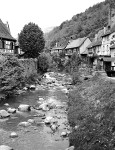 Creek in Alsace village