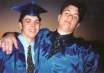 Paul and Tim at graduation