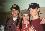 Paul, Stephen, Dave.  Last day of school, 1994.  I was dresses as a tourist...or something stupid.