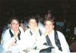 Paul, Tim Tuttle, Sean in deep prom thought.