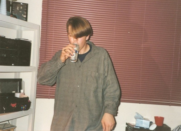 Keystone Light.  They say it had a special lining to make it taste like beer in a bottle.  The official beer of Paul Cahill and Reed Shillito.